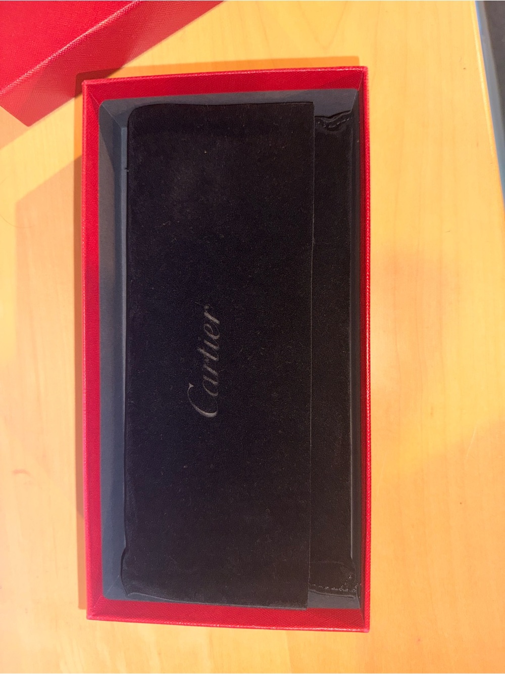 Cartier Red Box with Gold Script - Picture 6 of 8